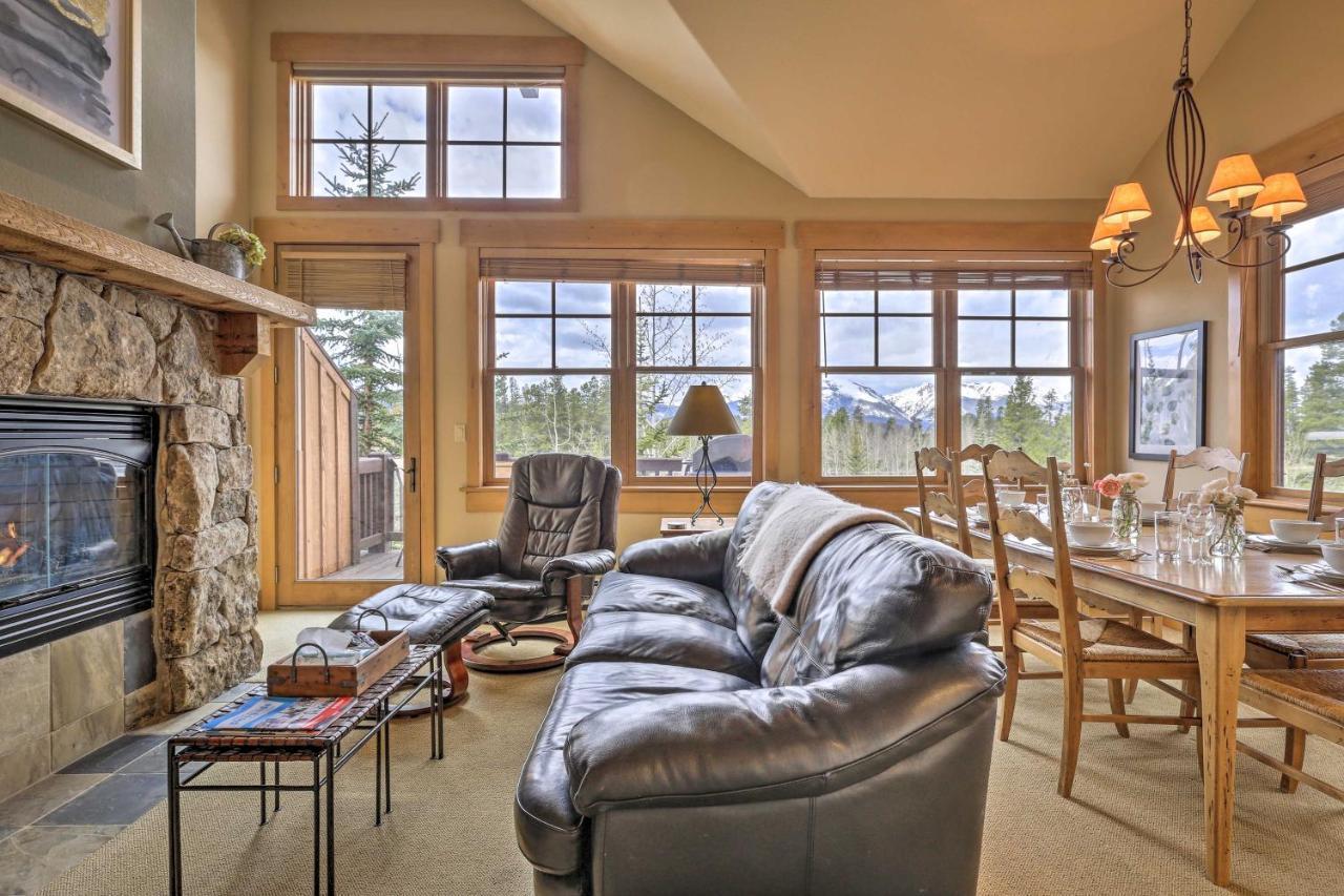 Keystone Condo On Golf Course With Mountain View 外观 照片
