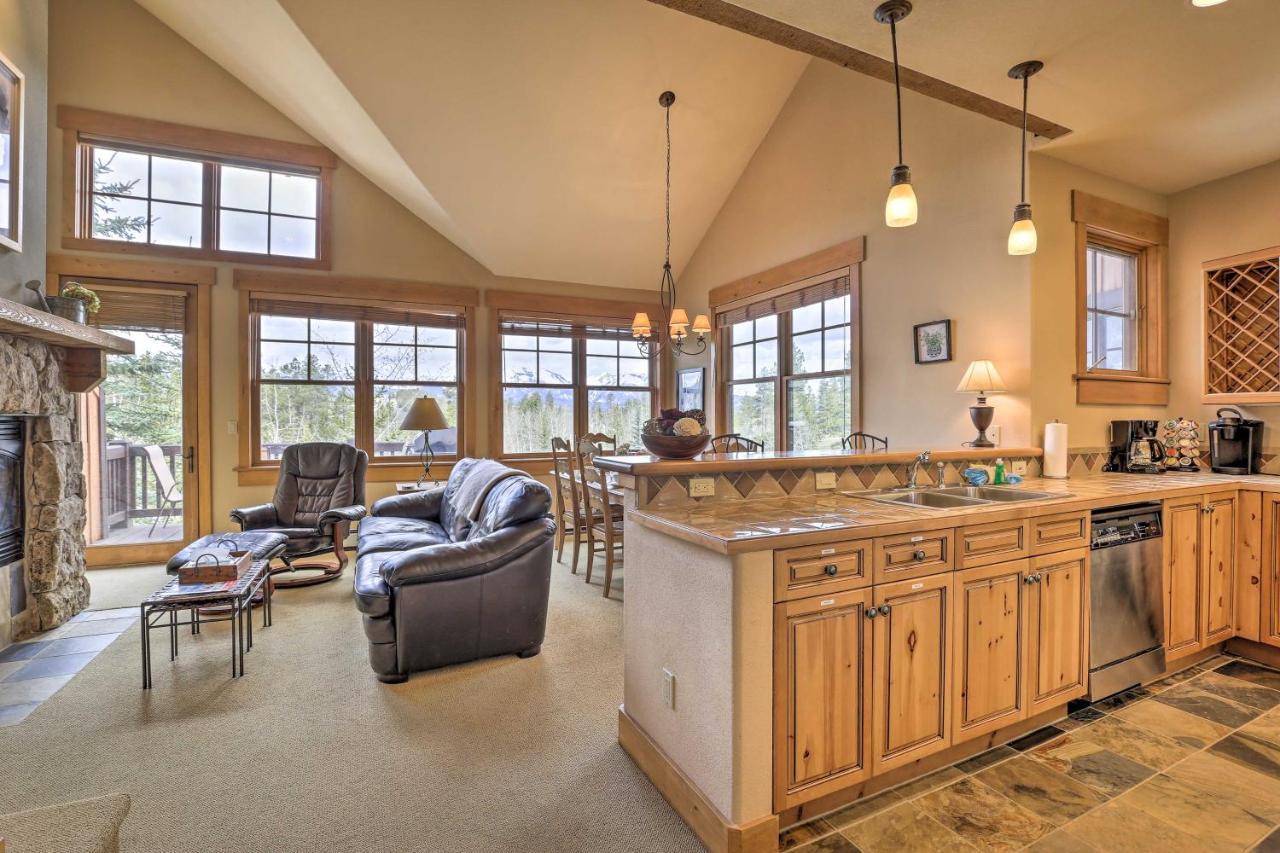 Keystone Condo On Golf Course With Mountain View 外观 照片
